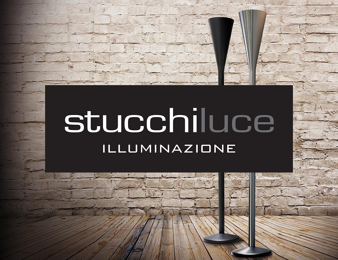 <h2>Progettazione logotipo</h2><br><h3>Stucchi Luce</h3><H4>LOGHI</h4>